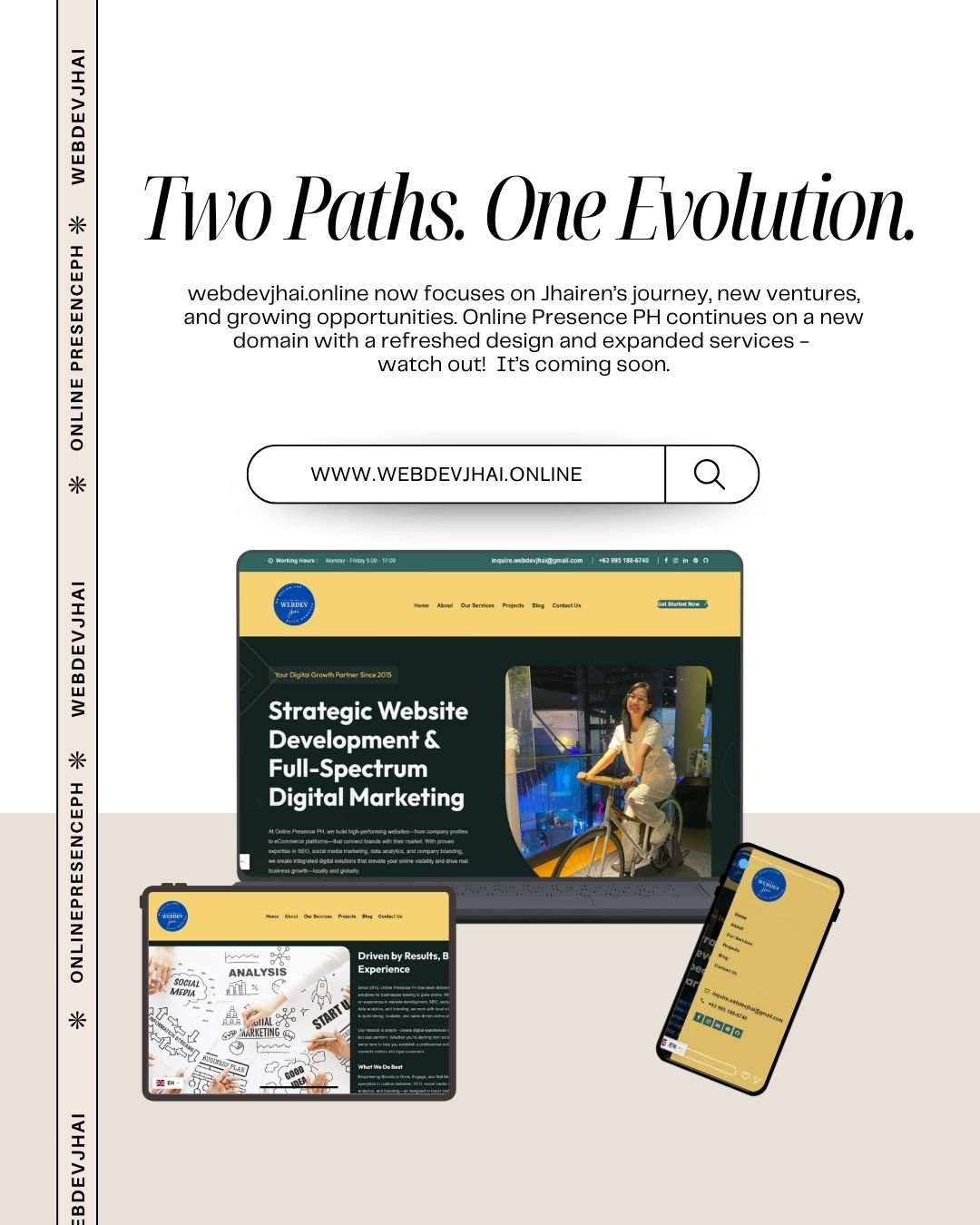 Two Paths. One Evolution: The Story Behind WebDevJhai & Online Presence PH