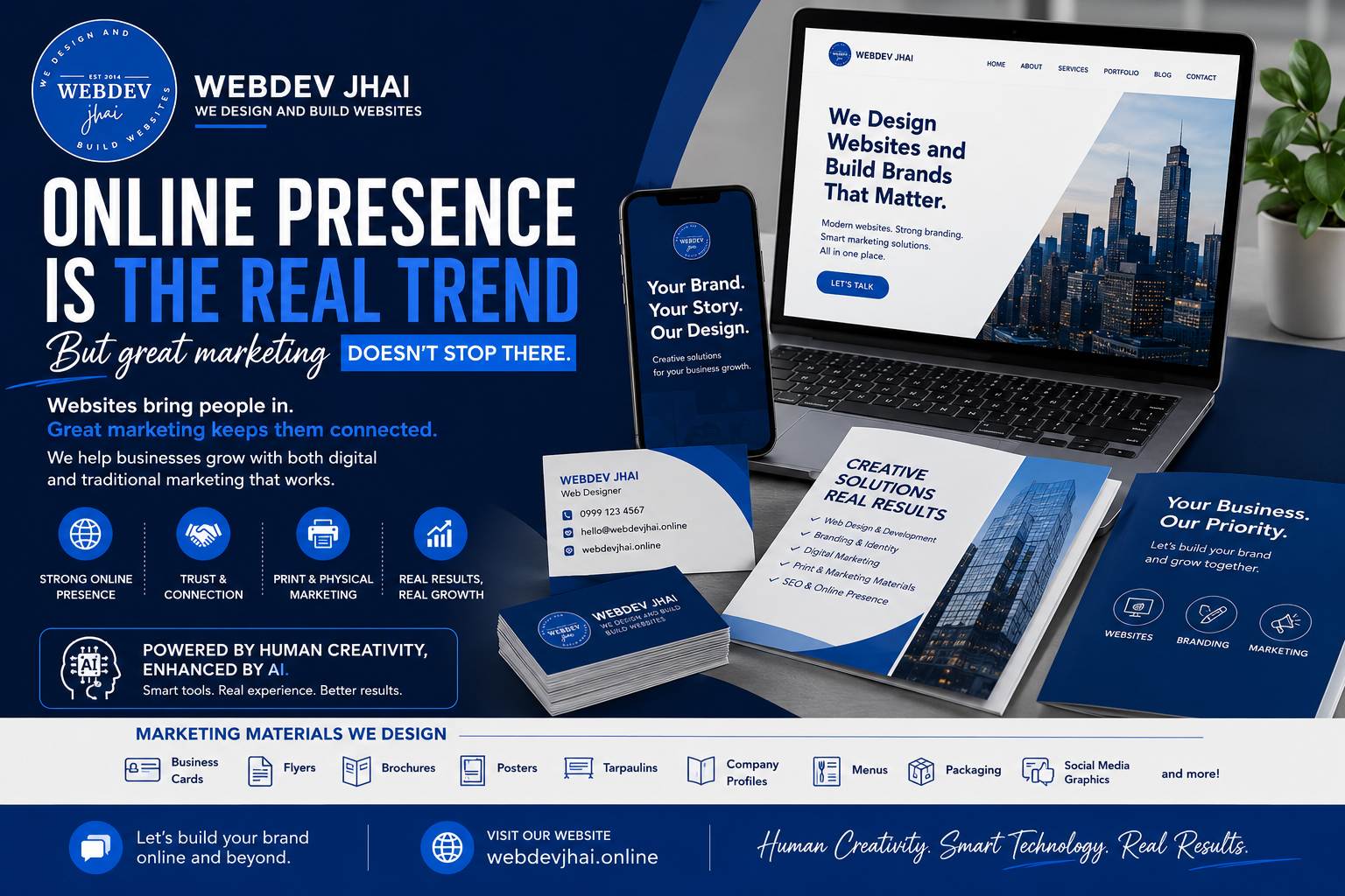 Online Presence Is the Trend — But Real Marketing Still Needs Human Connection