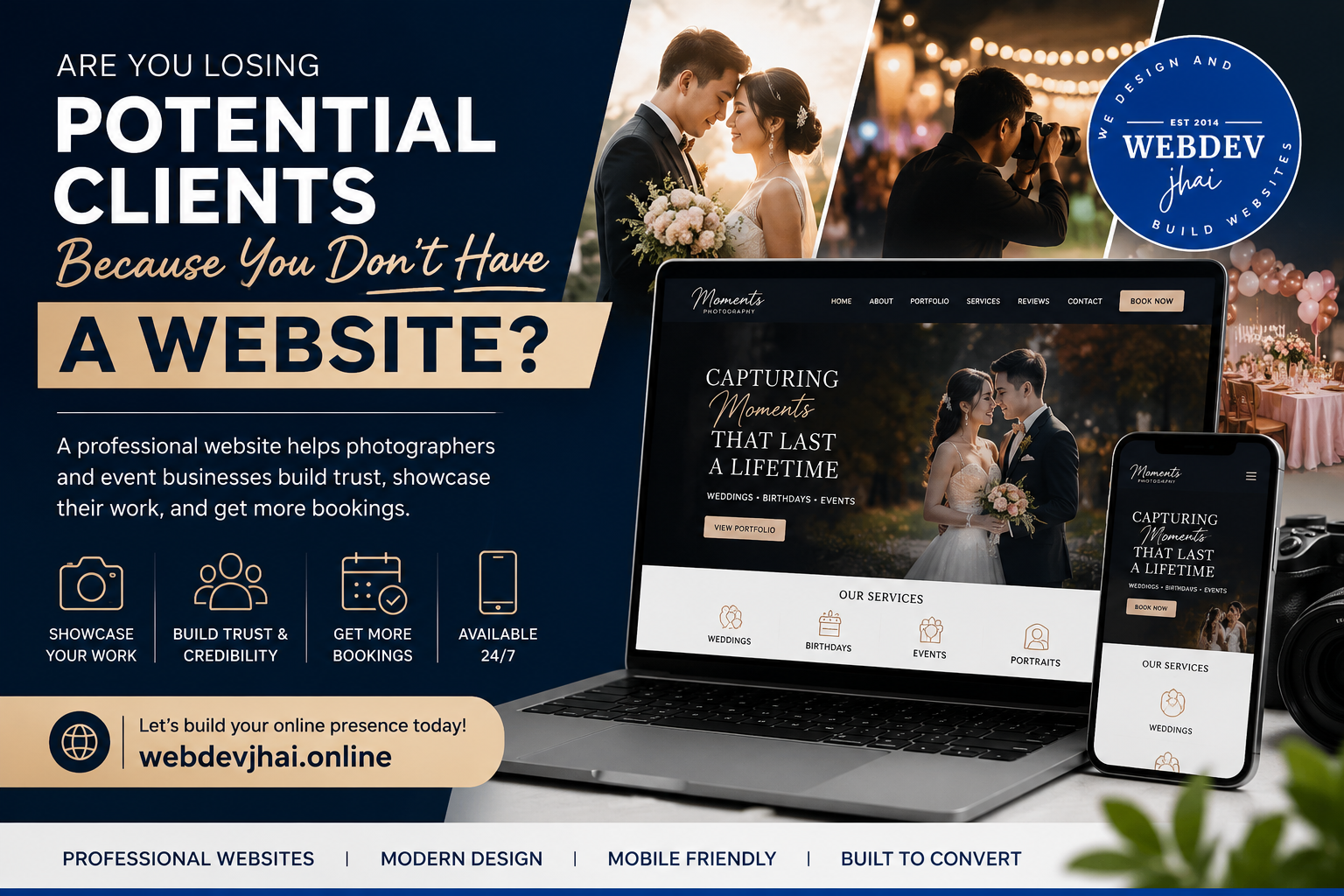 Are You Losing Potential Clients Because You Don’t Have a Website?