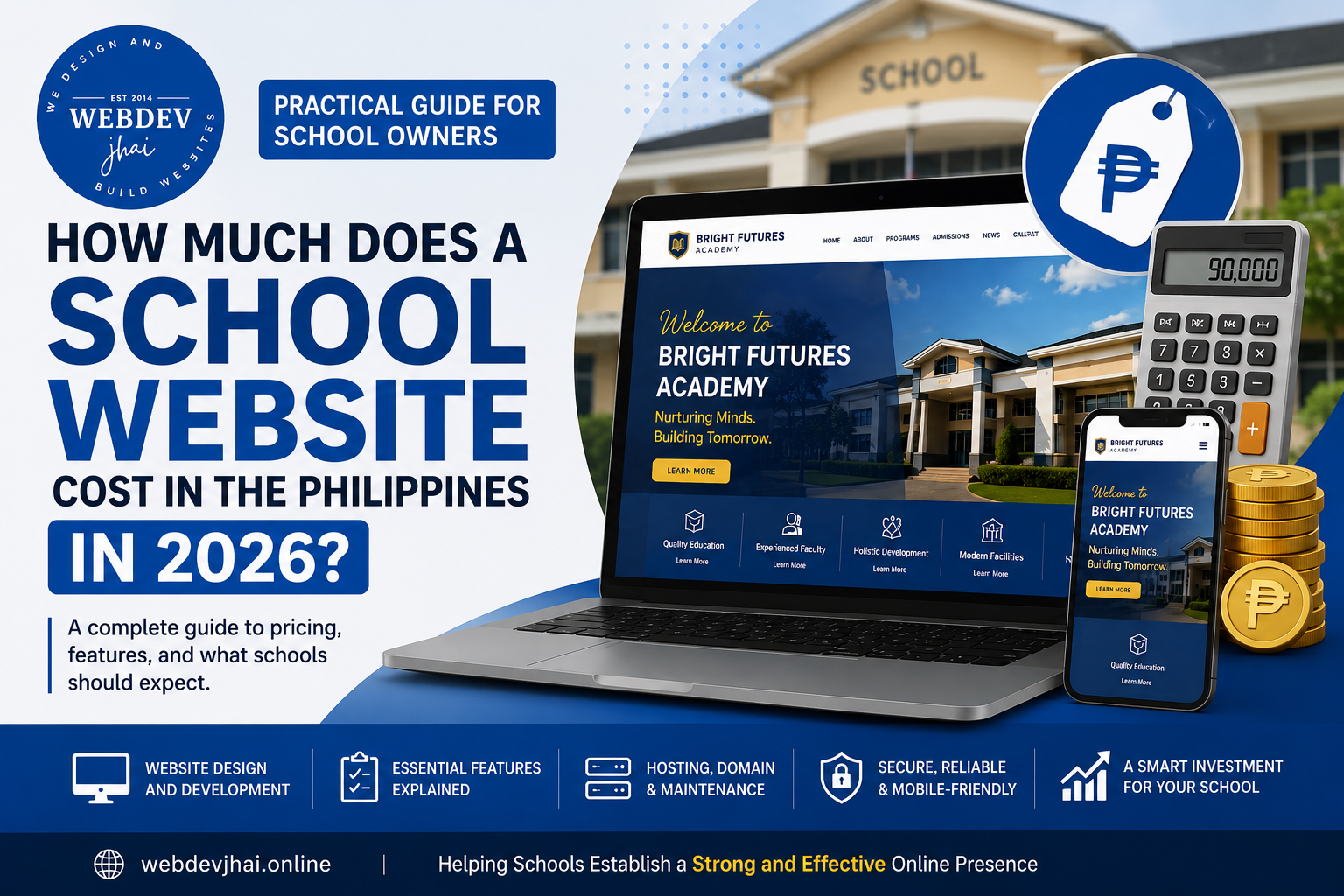 How Much Does a School Website Cost in the Philippines in 2026? A Practical Guide for School Owners