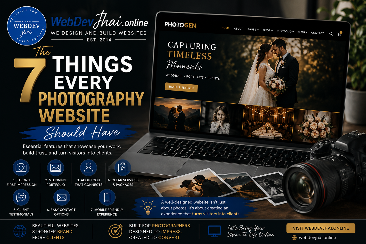 The 7 Things Every Photography Website Should Have