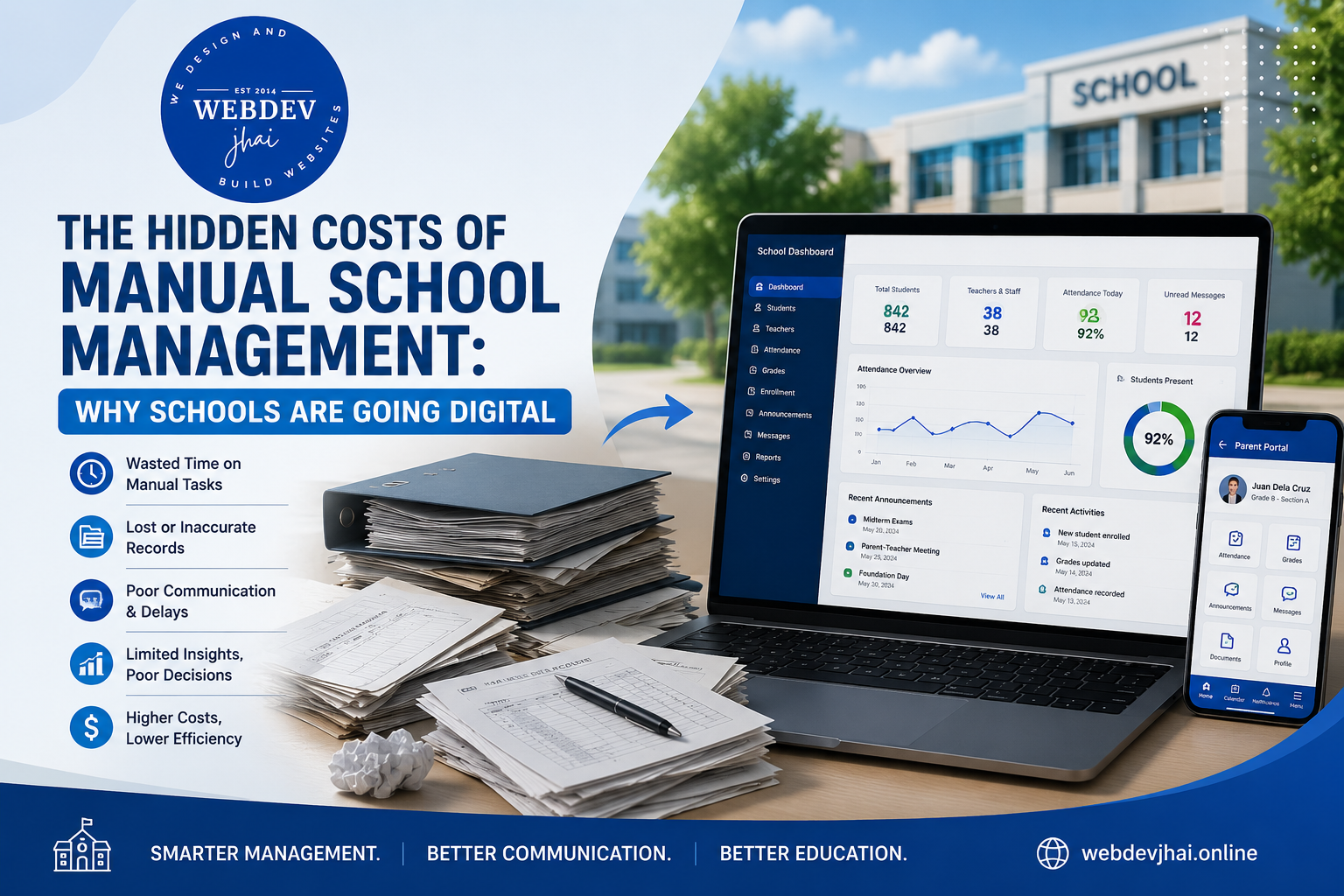 The Hidden Costs of Manual School Management: Why Schools Are Going Digital
