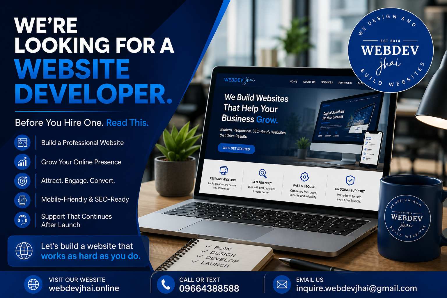 We’re Looking for a Website Developer.” Before You Hire One, Read This.